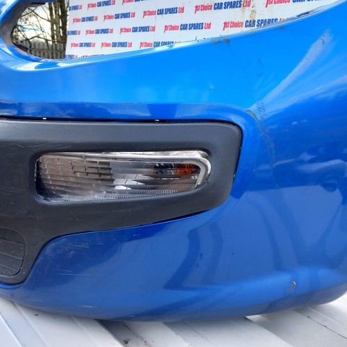 FIAT PUNTO EVO HATCHBACK 5DR MK3 FACELIFT 2010 BLUE 494 FRONT BUMPER MARKS - Picture 7 of 11