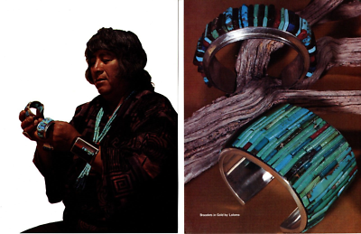 アート・デザイン・音楽 American Indian Jewelry II 1975 CHARLES LOLOMA AMERICAN INDIAN JEWELRY ARTIST PRINT MAGAZINE