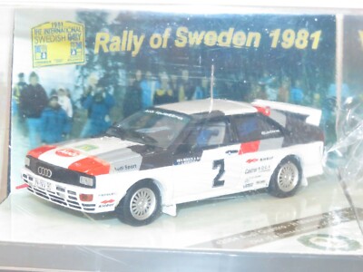 1/43 Audi Quattro Winner Rally Sweden 1981 #2 H.Mikkola / A.Hertz