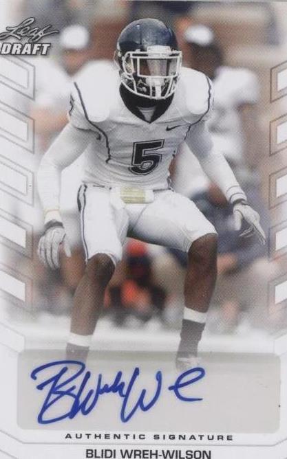 2013 Leaf Draft Blidi Wreh-Wilson #BA-BWW - 1 of 2