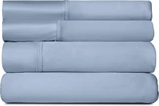 Active Comfort Sheet Set, Comfortable Cooling Sheets with 1 Flat Sheet, 1 Fitted
