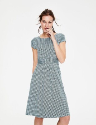 BODEN Amelie Jersey Dress Size Uk 10L colour J0326. | eBay UK