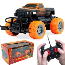 Kids Battery Operated RC Big Wheel Remote Control High Speed Off Road Truck Toy