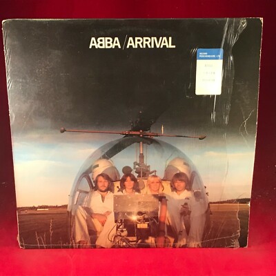 ABBA Arrival 1976 UK vinyl LP + INNER original Dancing Queen Knowing Me You Mone