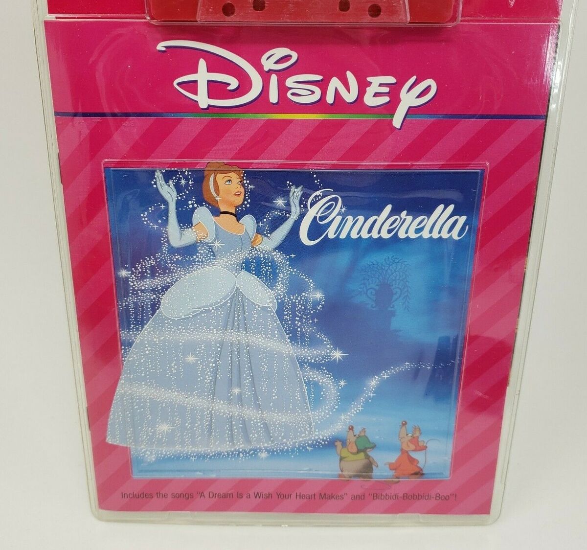 NEW VINTAGE DISNEY CINDERELLA PRINCESS READ-ALONG STORY BOOK NEW VINTAGE DISNEY CINDERELLA PRINCESS READ-ALONG STORY BOOK