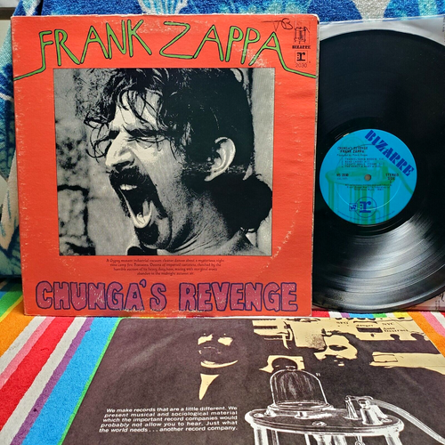 Frank Zappa Chunga's Revenge Original 1972 Bizarre MS-2030 BLUE LABEL ARTISAN W7