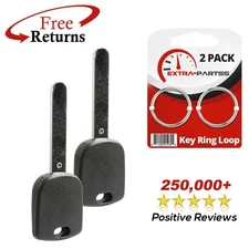 2 For 2014 2015 2016 2017  2018 2019 2020 Honda CR-V Uncut Transponder Key Blade