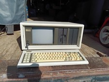 Vintage Compaq Portable Computer. Powers On.