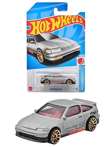 Hot Wheels Basic Car 88 Honda CR-X Die-Cast Vehicle HNK13-image