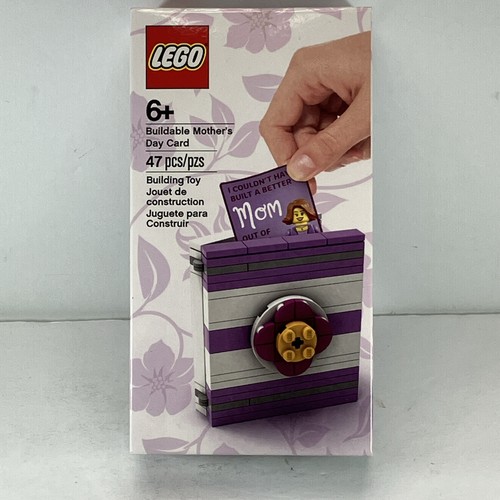 5005878 LEGO Carta Costruibile Festa della Mamma.  Scatola nuova sigillata in fabbrica - Foto 1 di 8