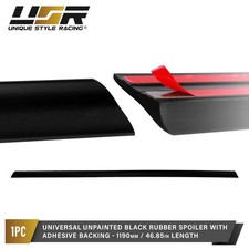 Universal 46.8 Unpainted Trunk Lip Spoiler Wing Fit For 2003-2005 Saturn Ion 2d Universal 46.8 Unpainted Trunk Lip Spoiler Wing Fit For 2003-2005 Saturn Ion 2d