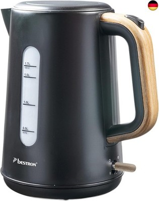 Bestron Wasserkocher mit 360° Basis, inkl. Kochstopp-Automatik &
