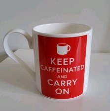 Cammy Thomson Mclaggan Novelty Keep Caffeinated And Carry On Mug Great Gift 