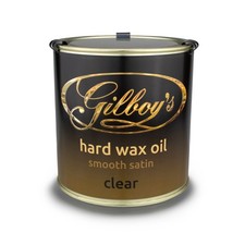 Aceite de cera dura Gilboys - Acabado madera (1L) - Seguro para alimentos | Seguro para niños | Sin pesticidas