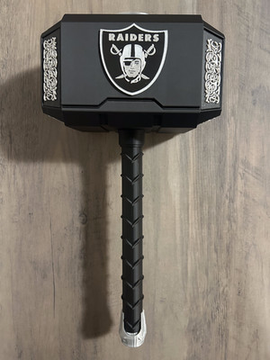 Eclipse Football Raiders Themed Mjolnir Thor's Hammer