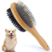 HundebüRste KatzenbüRste,Hundeburste Langhaar Kurzhaar DoppelbüRste Weiche BüRst