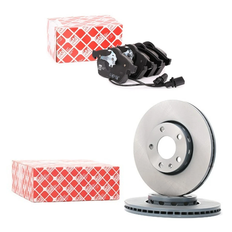 Febi Juego de frenos discos de freno delanteros Juego de pastillas para VW PASSAT Variant (3B5) - Imagen 3 de 4