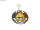 Vintage Hot Wheels Redline METAL BUTTON Tow Truck **PINK LIGHT SPECIAL**