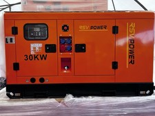 Gruppo elettrogeno genset Generatore diesel 30 kw RSV Power ATS Partenza Automat