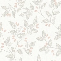 Fd26604_Georgia Zarte Trailing Farn Taupe Fine Decor Tapete