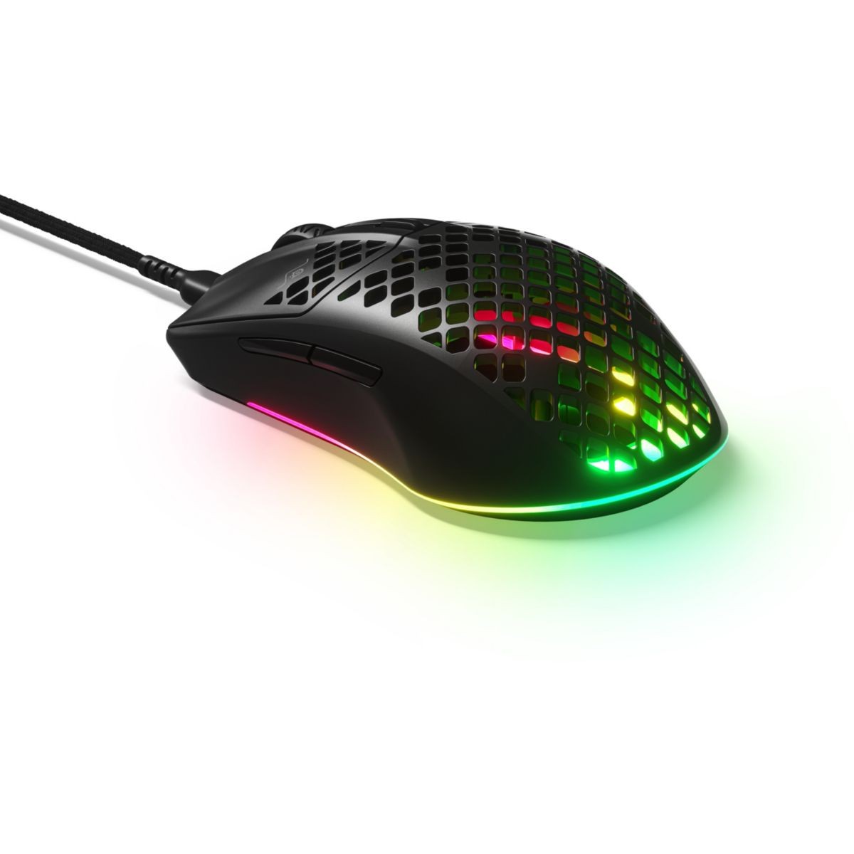 Souris Gamer Filaire SteelSeries Aerox 3 Onyx ultra-légère pour PC