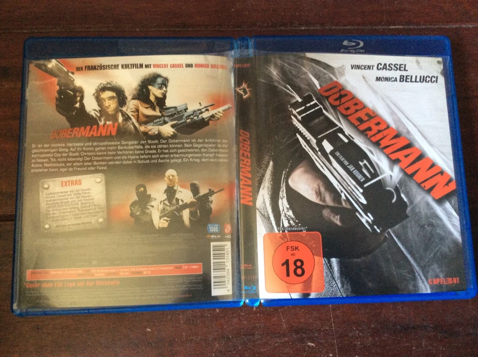 Dobermann  [Blu ray] FSK18 Monica Bellucci Vincent Cassel - Bild 1 von 1