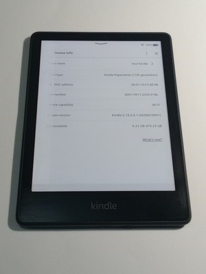 Amazon Kindle Paperwhite 11th Generation (M2L3EK)(damage) 8GB Wi