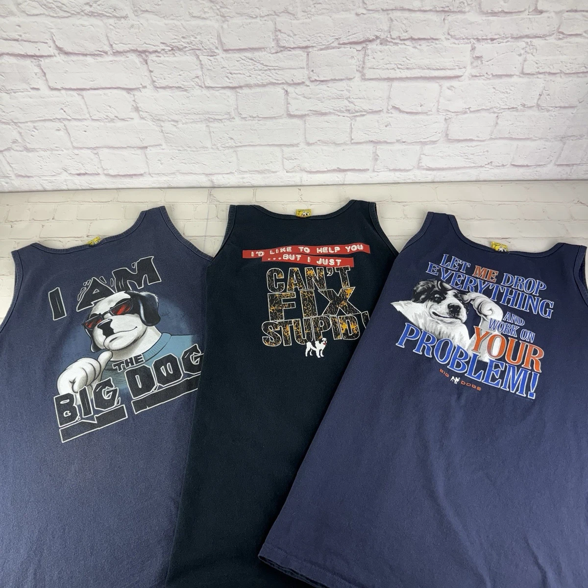 Big Dogs Sleeveless T-Shirts for Men for sale | eBay