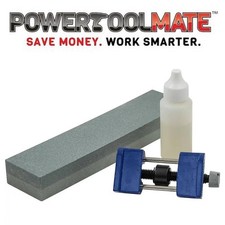 FAITHFULL Honing Sharpening Oil Stone,Guide Kit For Chisel Plane Blade,FAIOS8CHG