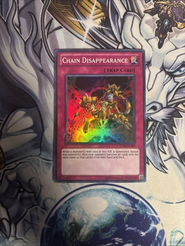 Chain Disappearance TU06-EN002 YuGiOh Turbo Pack: Booster Six card