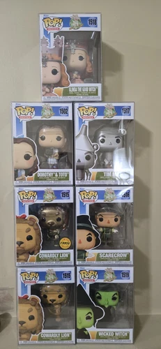 Funko POP! Movies - Wizard of Oz 85th Anniversary Set of 7 Figures! New! W/Chase