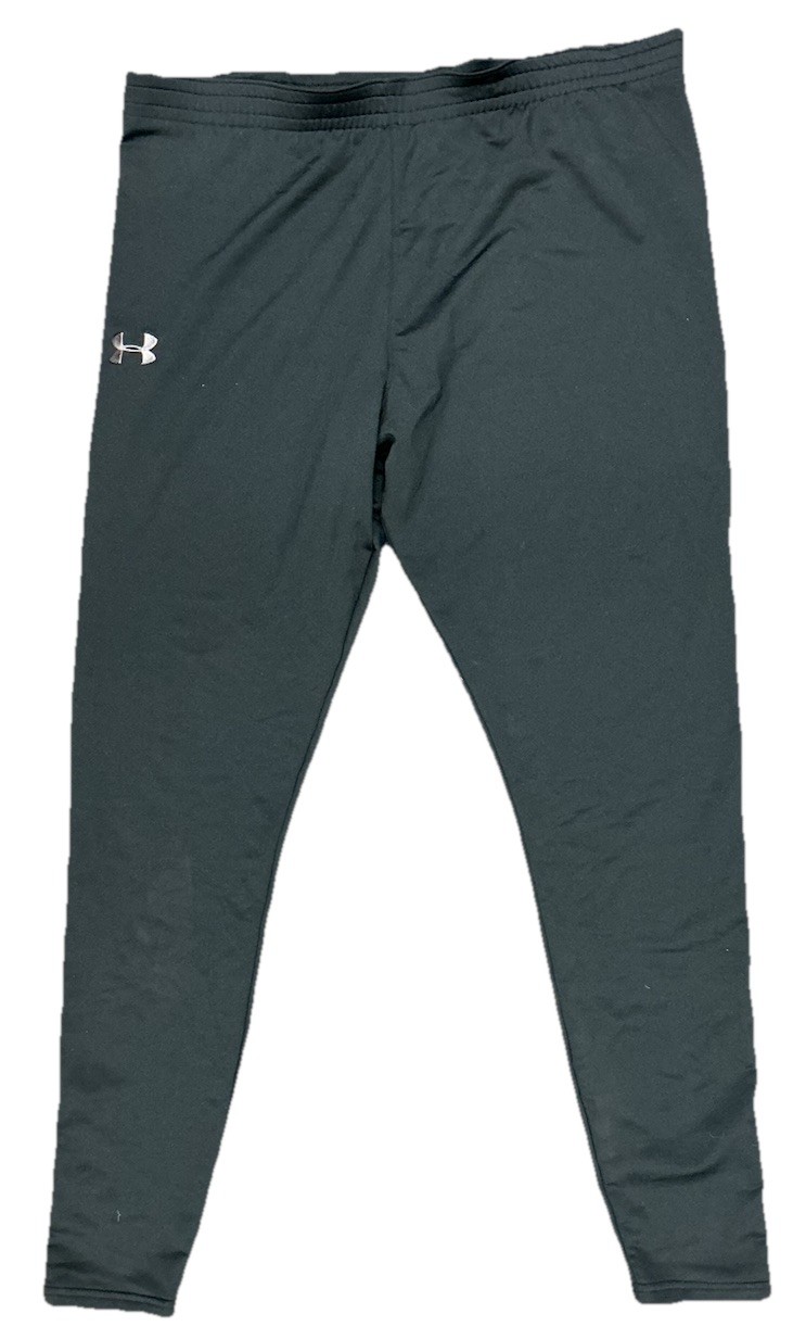 Under Armour Joggers Pants Sweatpants XL Black Thin Material Coldgear