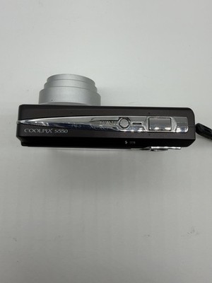 Nikon COOLPIX S550 10.0 MP Compact Digital Camera 5x Zoom VR ISO