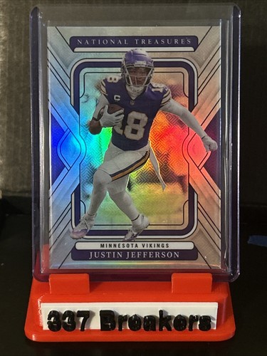 Justin Jefferson [Gold] #64 2024 Panini National Treasures card
