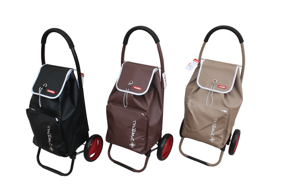Chariot de courses Relaxdays 25 l, pliable, 25 l, chariot de courses à roulettes