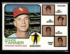 1973 Topps Field Leaders #356 Tanner/Lonnett/Mahoney/Monchak/Sain
