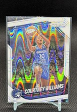 2025 Panini Prizm WNBA - Courtney Williams #69 White Seismic Prizm