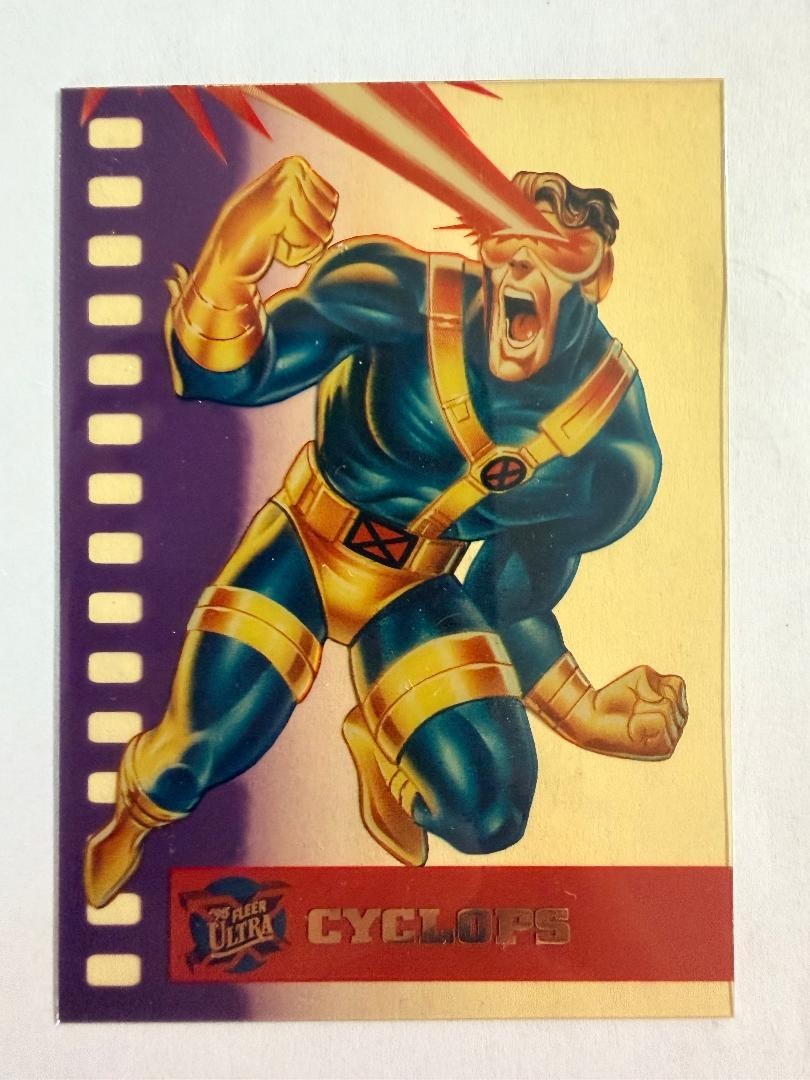 1995 Fleer Ultra X-Men Suspended Animation Cyclops #2