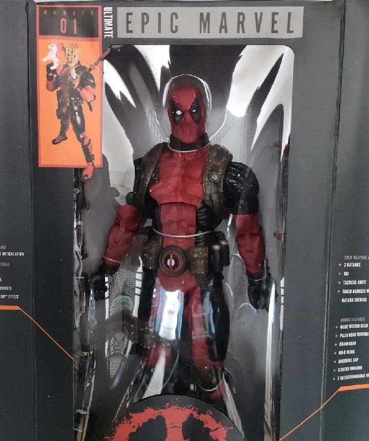 NECA Ultimate Deadpool Epic Marvel 1/4 Scale Action Figure 18" - Image 2 of 4