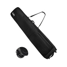 Wheeled Ski Bag for Air Travel, Padded Waterproof Ski Gear Bag Fits 2 Pairs S...