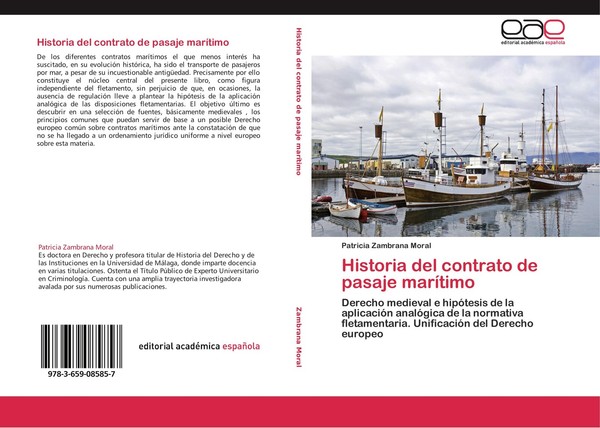 Historia Del Contrato De Pasaje MaríTimo Patricia Zambrana Moral-image