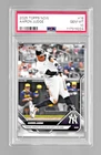 2025 TOPPS NOW BASEBALL CARD #18 AARON JUDGE PSA 10 MLB 3 HOME RUN GAME YANKEES
