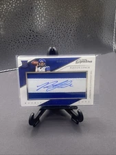2016 Prime Signatures Paxton Lynch Rookie Signature Cuts Auto 2 Color Patch /199