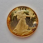 1933 Liberty Standing Walking 20 Dollar Coin Copy United States Gold Tone Twenty