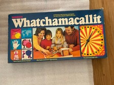 Whatchamacallit Vintage 1974 family Board Game By Berwick  