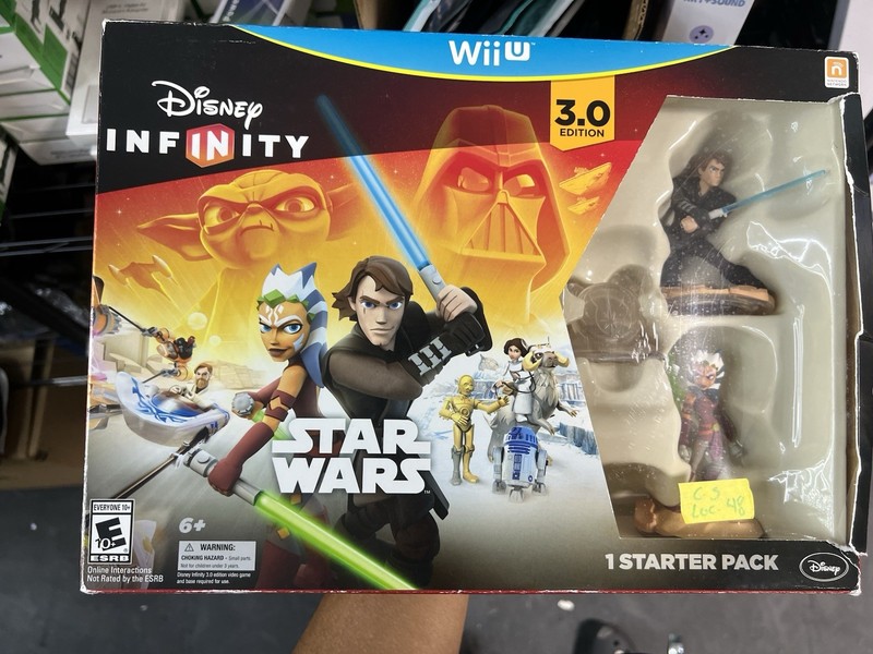 Disney Infinity 3.0 Star Wars Starter Pack Game & Figures for Nintendo Wii U