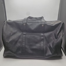 Borsa da viaggio Emporio Armani nera Holdall weekend due tasche laterali riparazione