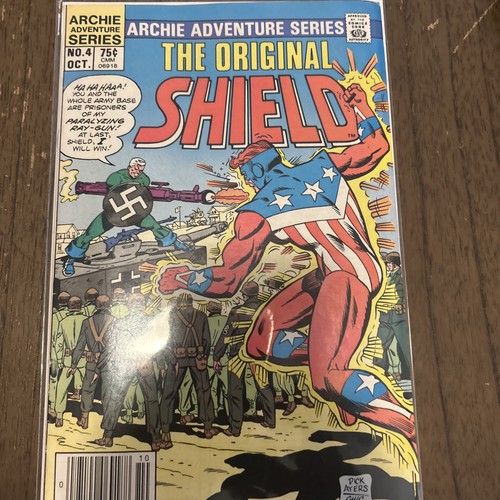 The Original Shield #4 (ARCHIE COMICS Publications, Inc. October 1984) VG-