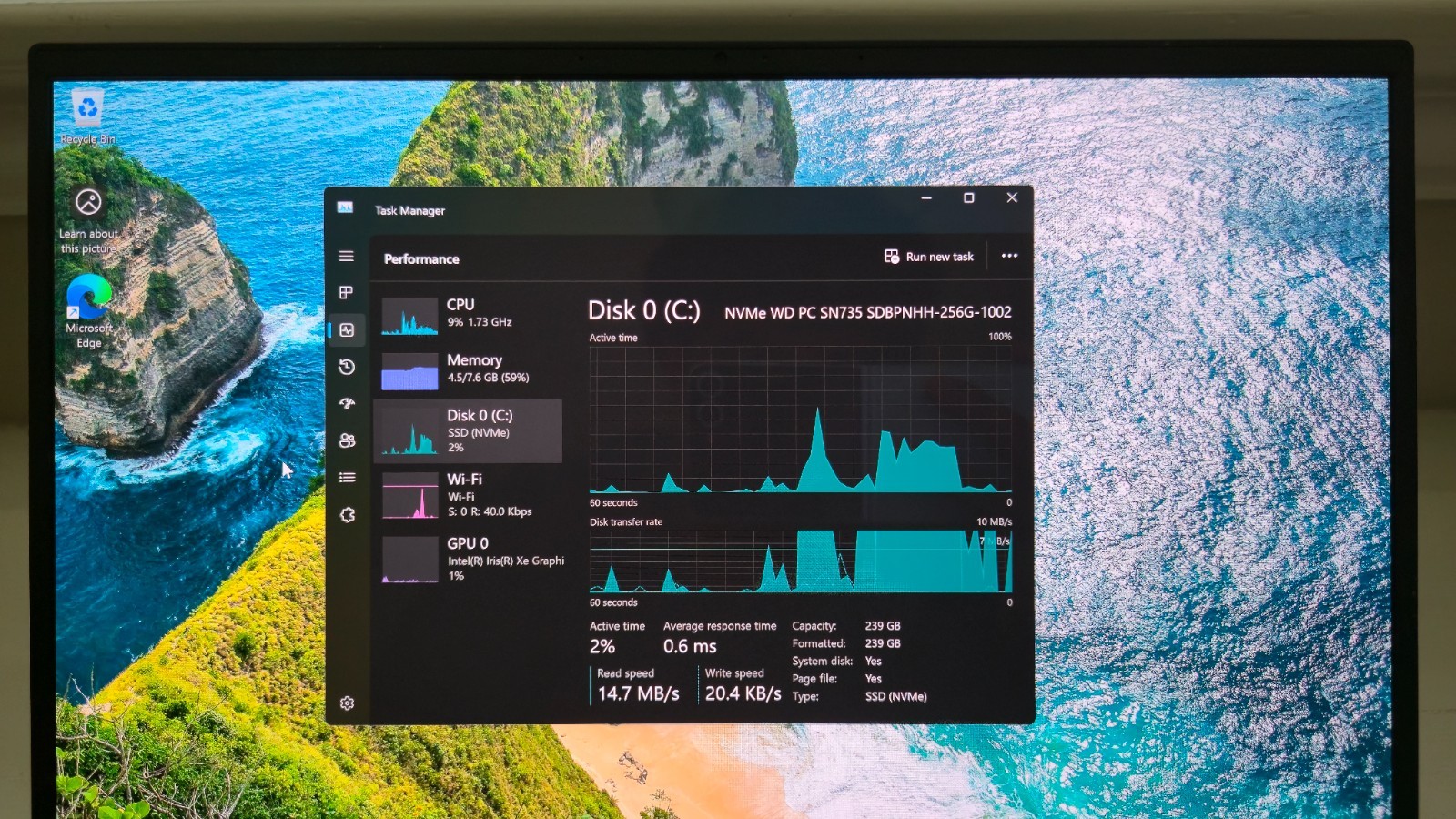 ASUS ZenBook 14, 14-Inch Laptop, with Intel Core i5 12th Gen., 256 GB SSD (Solid State Drive), Windows 11 Home