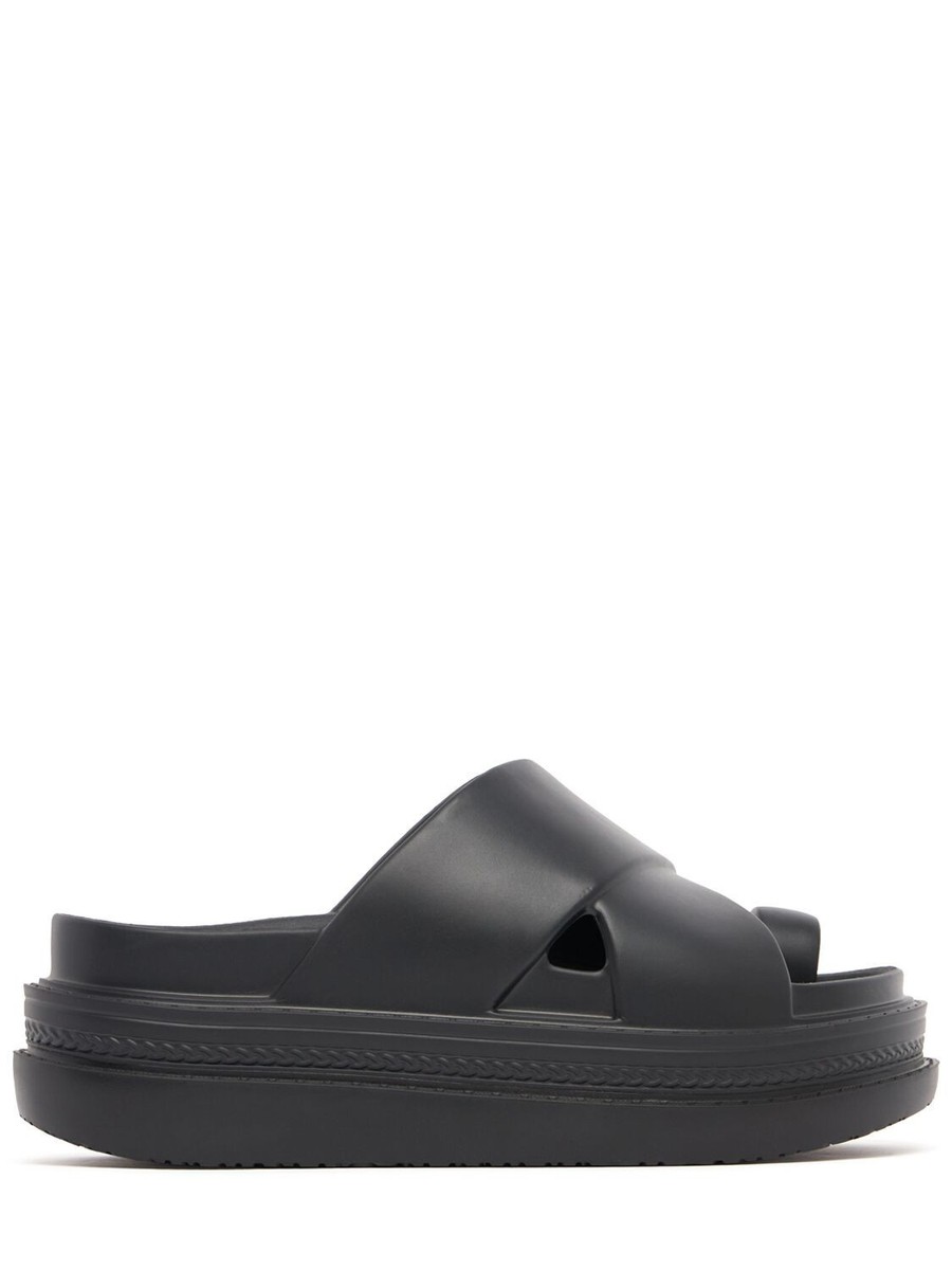 SACAI Black Multiple sole foam sandals New & Authentic | eBay